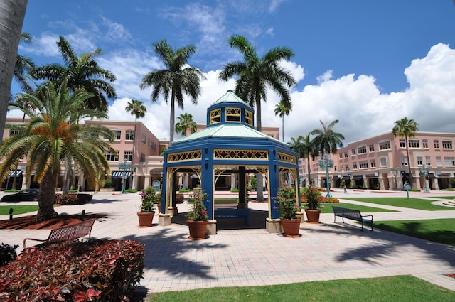21687 Cromwell Cir, Boca Raton, FL 33486 - view of community featuring a gazebo
