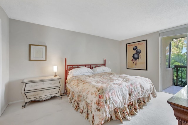 1625 Bridgewood Dr, Boca Raton, FL 33434 - carpeted bedroom featuring baseboards and access to outside