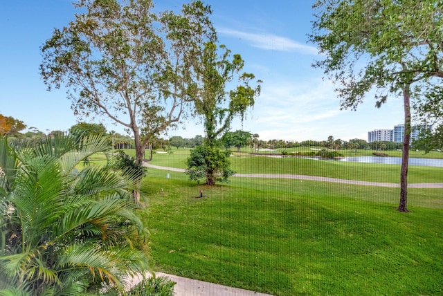 1625 Bridgewood Dr, Boca Raton, FL 33434 - view of home's community with a yard, a water view, and golf course view