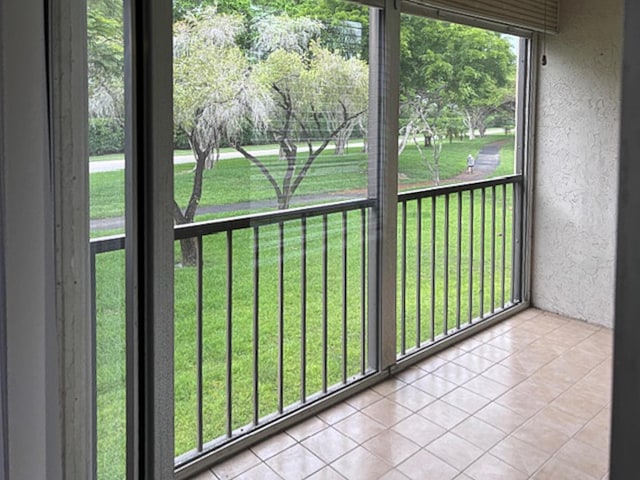 6935 Huntington Ln Unit 205, Delray Beach, FL 33446 - view of unfurnished sunroom