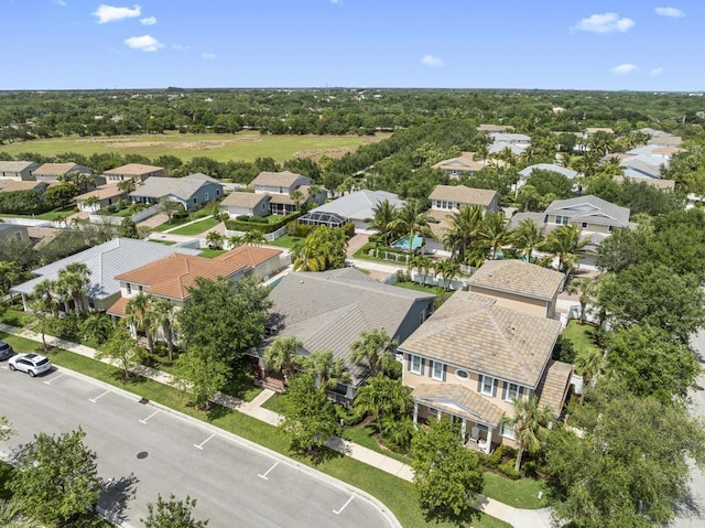 1345 Bourne Dr, Jupiter, FL 33458 - bird's eye view featuring a residential view