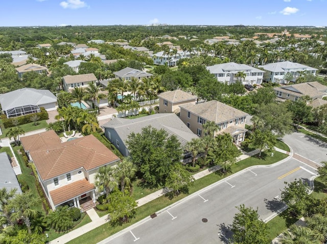1345 Bourne Dr, Jupiter, FL 33458 - birds eye view of property with a residential view