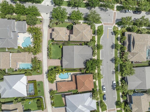 1345 Bourne Dr, Jupiter, FL 33458 - bird's eye view with a residential view
