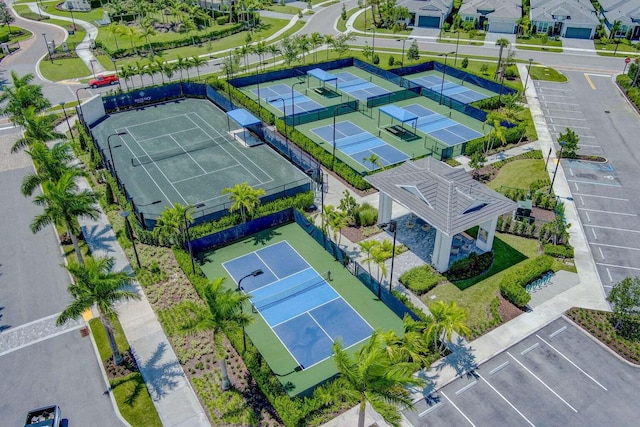 12618 Nautilus Cir, Palm Beach Gardens, FL 33412 - birds eye view of property with a residential view