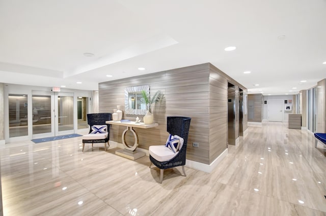 view of community lobby