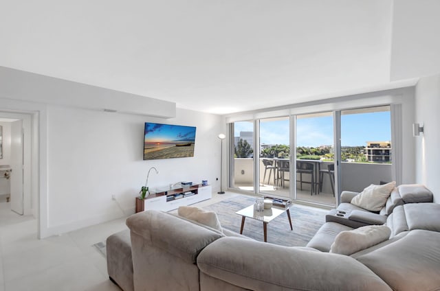 view of living room