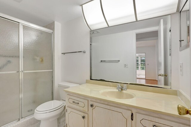 3034 Oakridge D 3034, Deerfield Beach, FL 33442 - full bath with toilet, a shower stall, and vanity