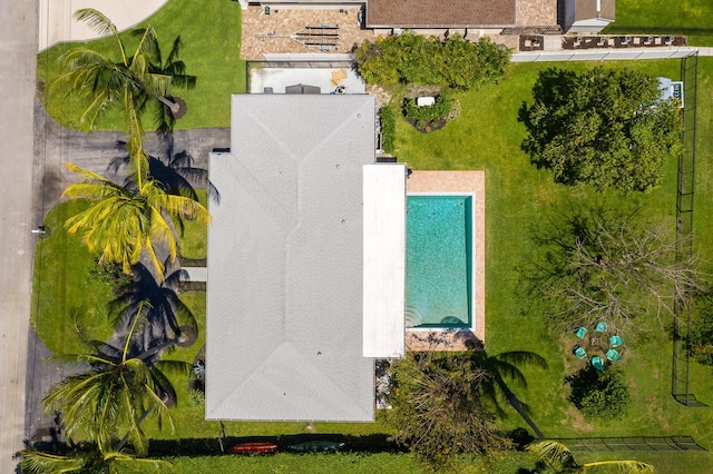 drone / aerial view