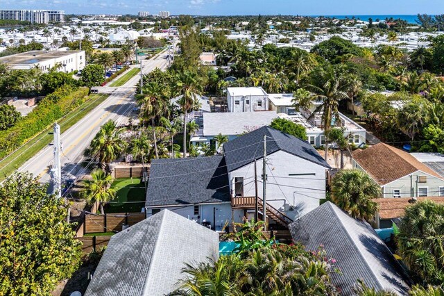 drone / aerial view