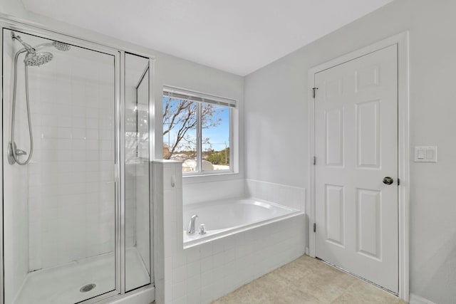698 SW Mchole Ave, Port Saint Lucie, FL 34953 - bathroom with a bath and a stall shower