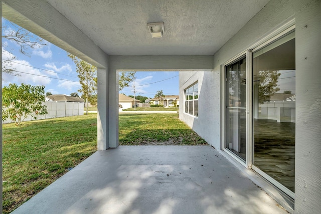 698 SW Mchole Ave, Port Saint Lucie, FL 34953 - view of patio with fence