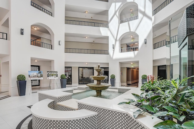view of lobby