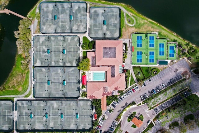 drone / aerial view