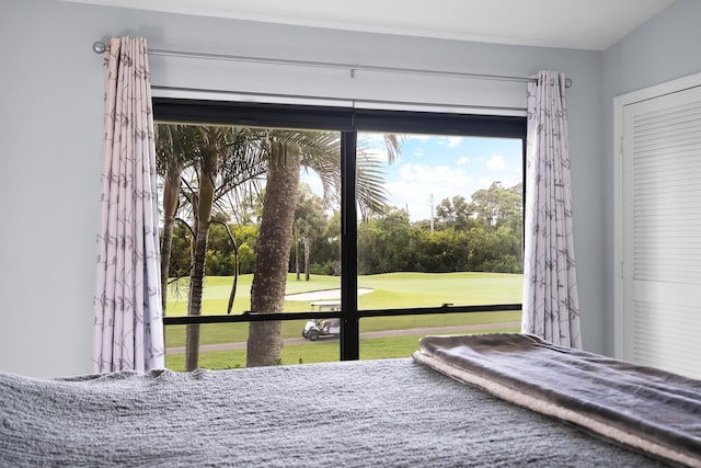 5657 SE Foxcross Pl, Stuart, FL 34997 - bedroom featuring view of golf course