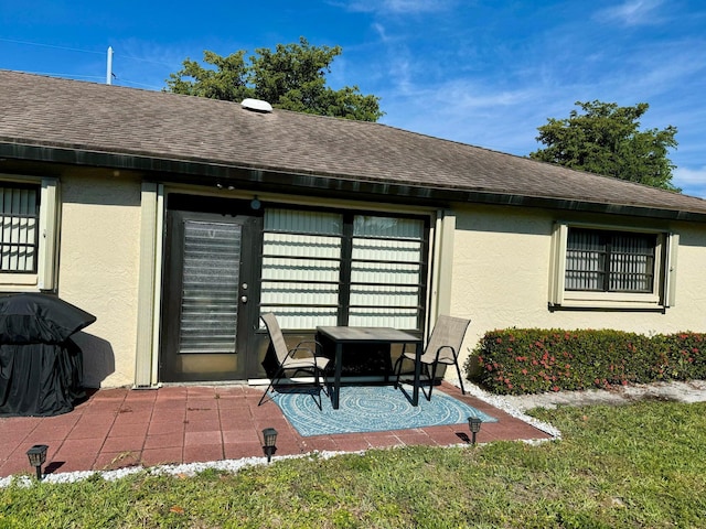 4941 Dovewood Rd Unit A, Boynton Beach, FL 33436 - view of patio / terrace with grilling area