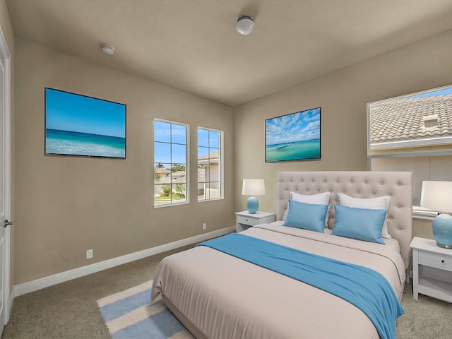 17384 Vistancia Cir, Boca Raton, FL 33496 - carpeted bedroom with baseboards