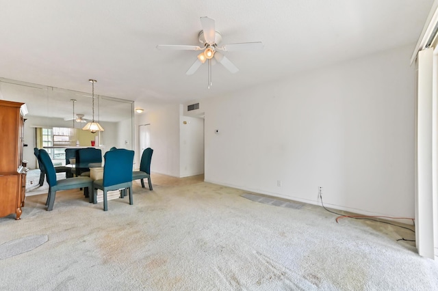 4321 NW 16th St Unit C302, Lauderhill, FL 33313 - carpeted living area with a ceiling fan