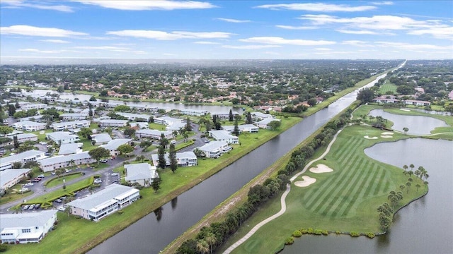 1905 NW 18th St Unit 101, Delray Beach, FL 33445 - aerial overview of property's location with a nearby body of water, nearby suburban area, and a golf course
