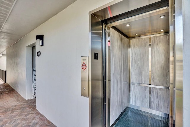 475 Piedmont J, Delray Beach, FL 33484 - exterior space with elevator