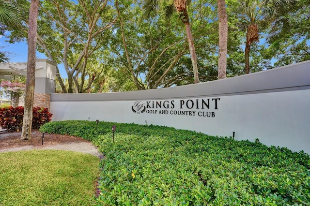 475 Piedmont J, Delray Beach, FL 33484 - view of community / neighborhood sign