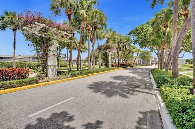 475 Piedmont J, Delray Beach, FL 33484 - view of street with street lights and curbs