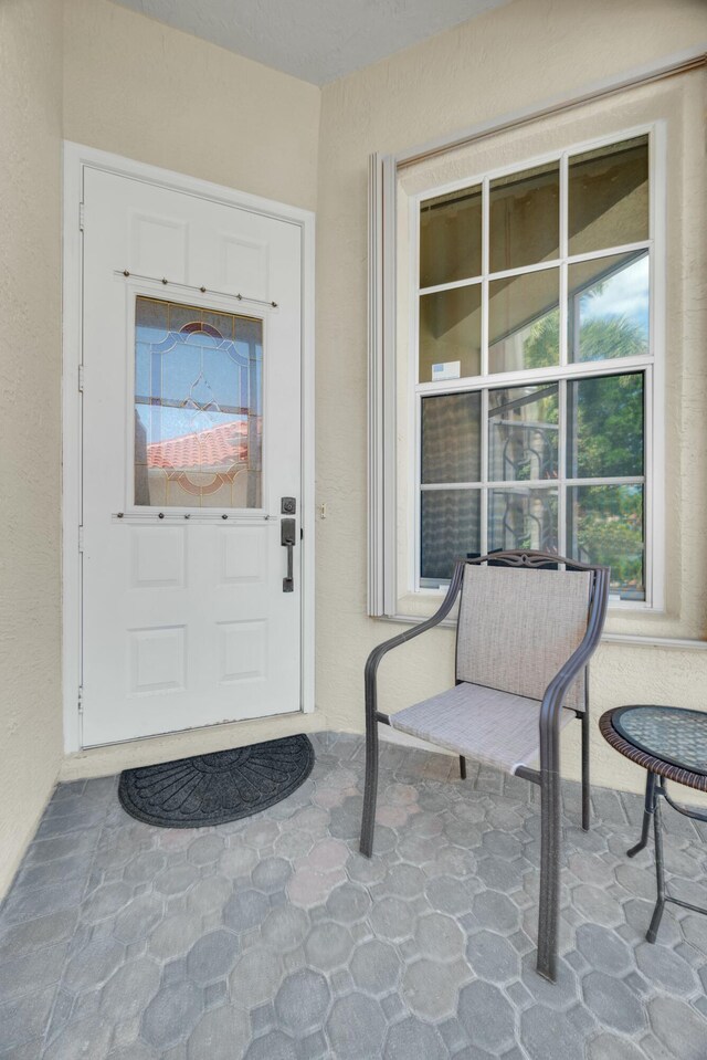 view of home's exterior featuring stucco siding