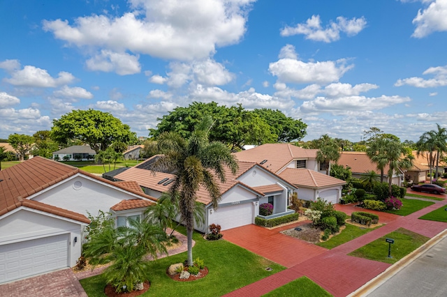 birds eye view of property featuring a residential view