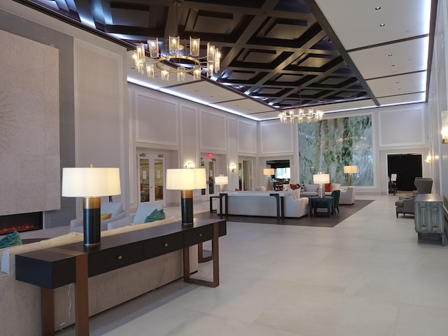 view of community lobby