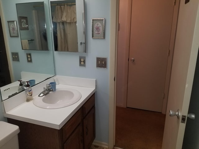 7 Lake Vista Trl Unit 204, Port Saint Lucie, FL 34952 - bathroom with vanity and toilet