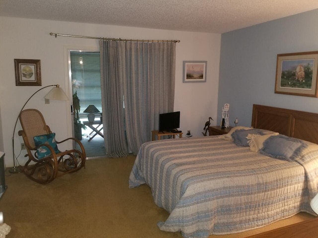 7 Lake Vista Trl Unit 204, Port Saint Lucie, FL 34952 - carpeted bedroom with a textured ceiling