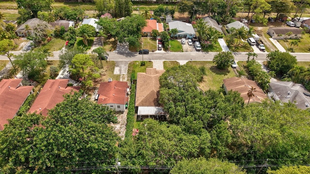 birds eye view of property featuring a residential view