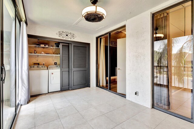 5439 Verona Dr Unit P, Boynton Beach, FL 33437 - interior space with separate washer and dryer