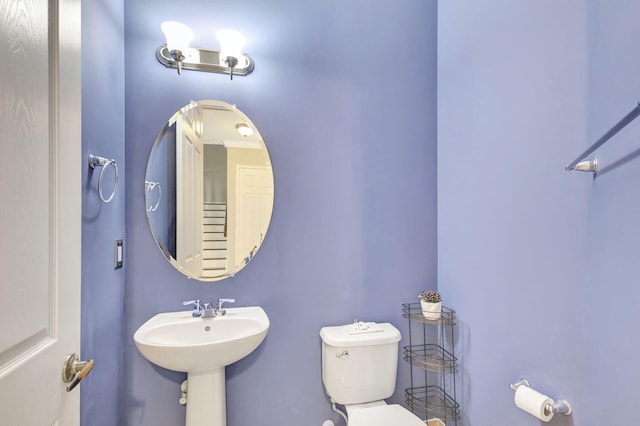 bathroom with toilet