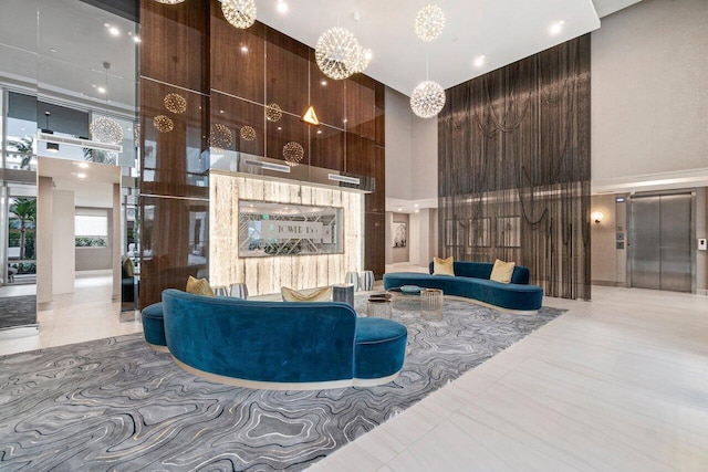 view of building lobby