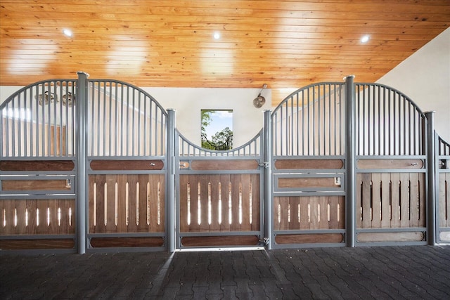 view of stable
