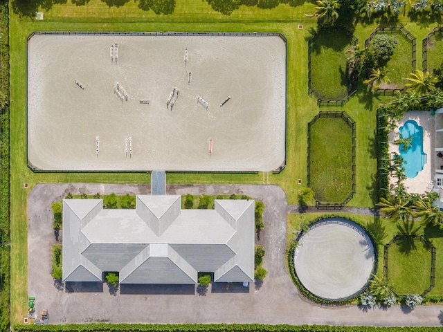 drone / aerial view