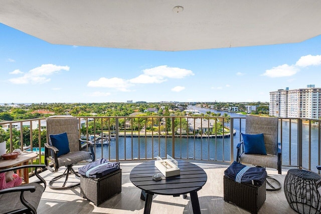 400 Seasage Dr Unit 804, Delray Beach, FL 33483 - balcony with a water view
