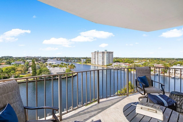 400 Seasage Dr Unit 804, Delray Beach, FL 33483 - balcony featuring a water view
