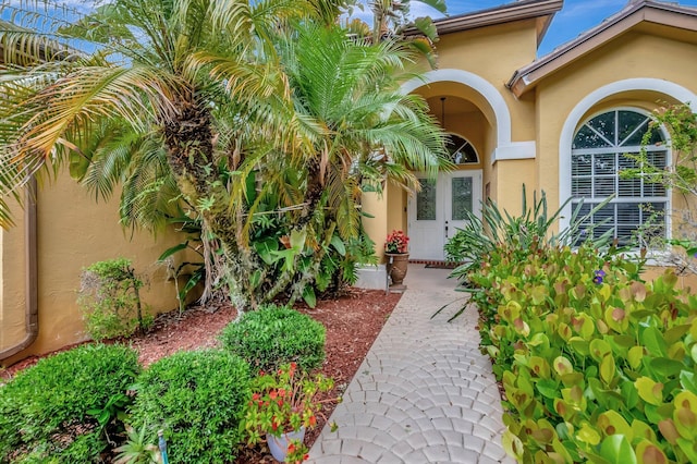 21504 Halstead Dr, Boca Raton, FL 33428 - entrance to property with stucco siding