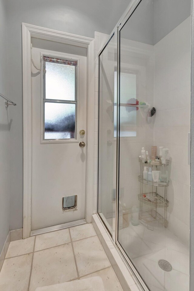21504 Halstead Dr, Boca Raton, FL 33428 - full bathroom featuring a shower stall and baseboards