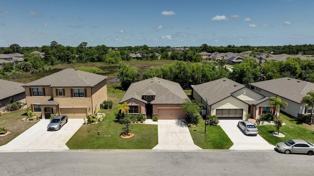 6449 NW Castlebrook Ave, Port Saint Lucie, FL 34983 - birds eye view of property featuring a residential view