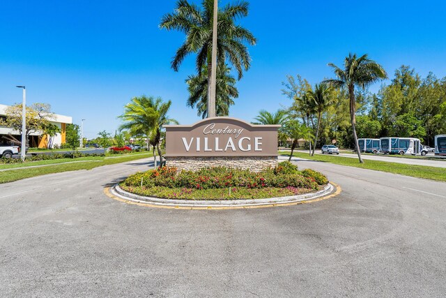 309 Sheffield M Unit 309, West Palm Beach, FL 33417 - view of community sign