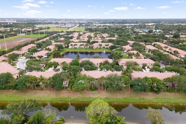 273 River Bluff Ln, Royal Palm Beach, FL 33411 - aerial view of property's location featuring a nearby body of water and nearby suburban area