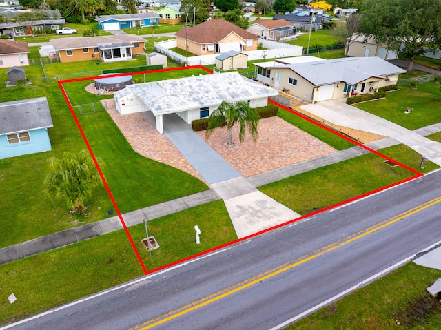 155 N Riomar Dr N, Port Saint Lucie, FL 34952 - bird's eye view featuring a residential view
