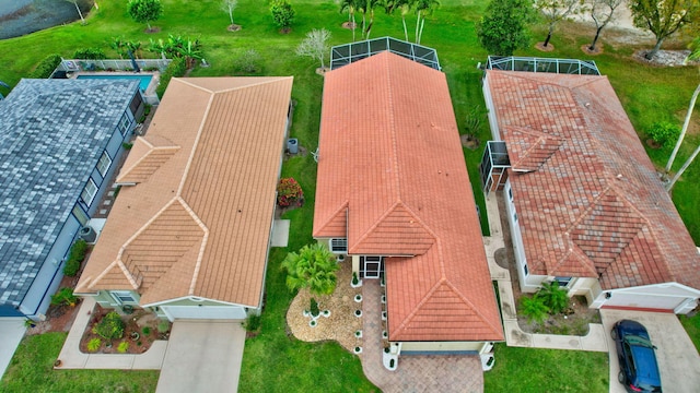 drone / aerial view