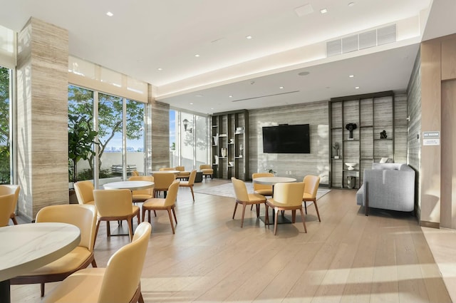 common area featuring visible vents