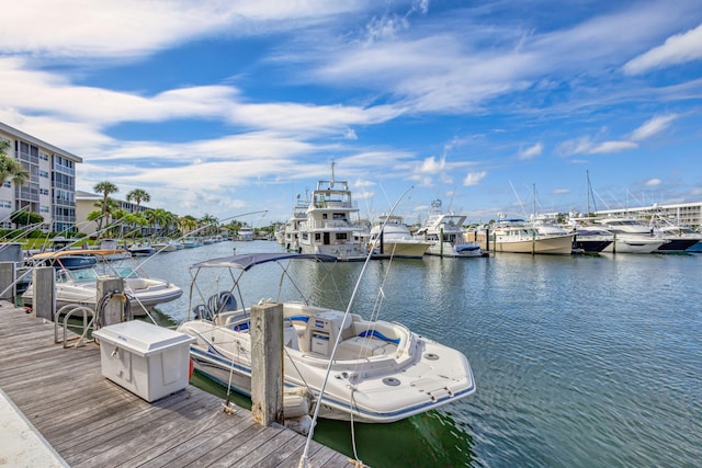 21 Yacht Club Dr Unit 102, North Palm Beach, FL 33408 - dock area featuring a water view