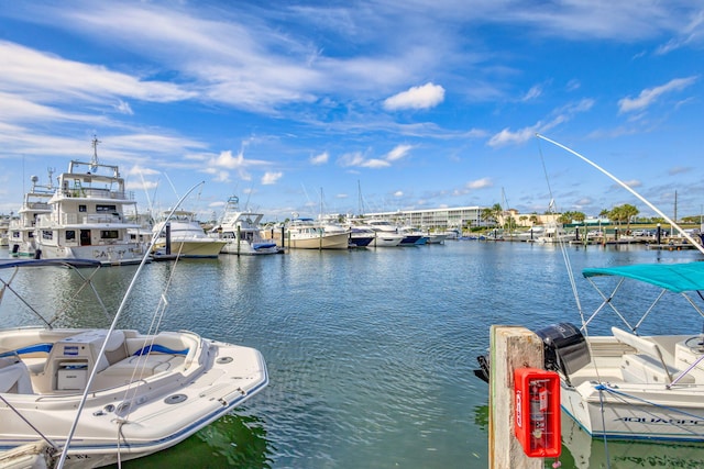 21 Yacht Club Dr Unit 102, North Palm Beach, FL 33408 - dock area featuring a water view