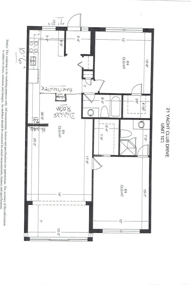 21 Yacht Club Dr Unit 102, North Palm Beach, FL 33408 - view of layout