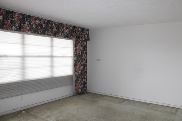 empty room featuring light colored carpet